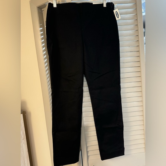 Brand New Old Navy Black work pants - size 8 - Picture 1 of 3